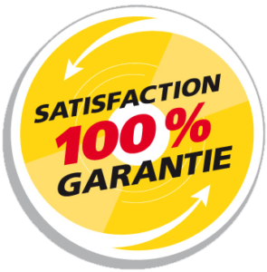 Satisfaction 100 % garantie